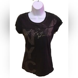 Women's Grey Graphic Tee American Eagle